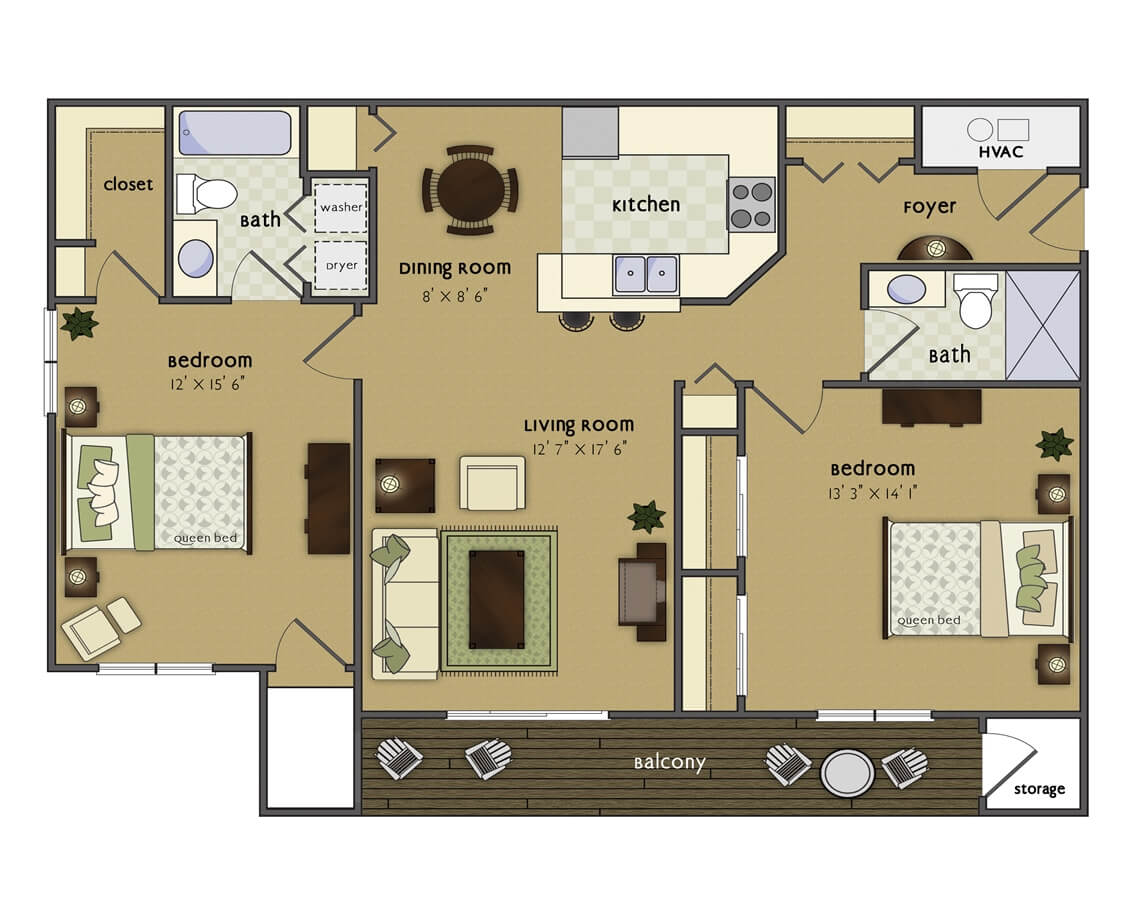 Floor Plan — Barrington Park by Broadmoor Broadmoor