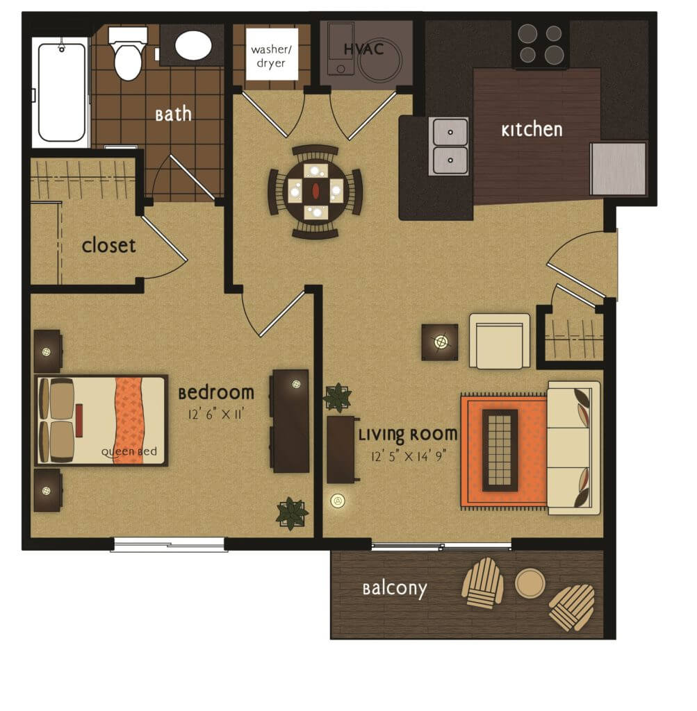 Floyd 1 bedroom