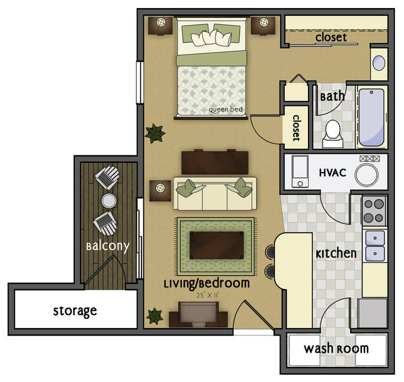 Floor Plan — Highpointe by Broadmoor Broadmoor