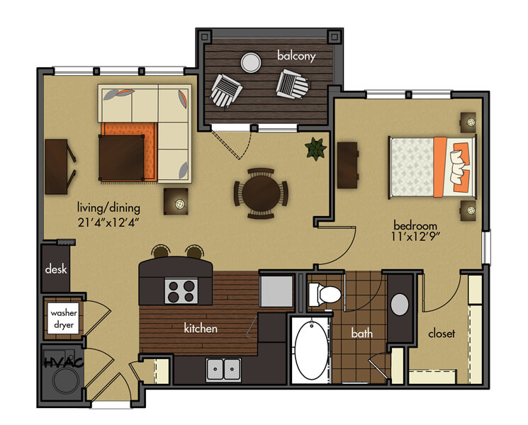 Jordan Creek Denali Floorplan