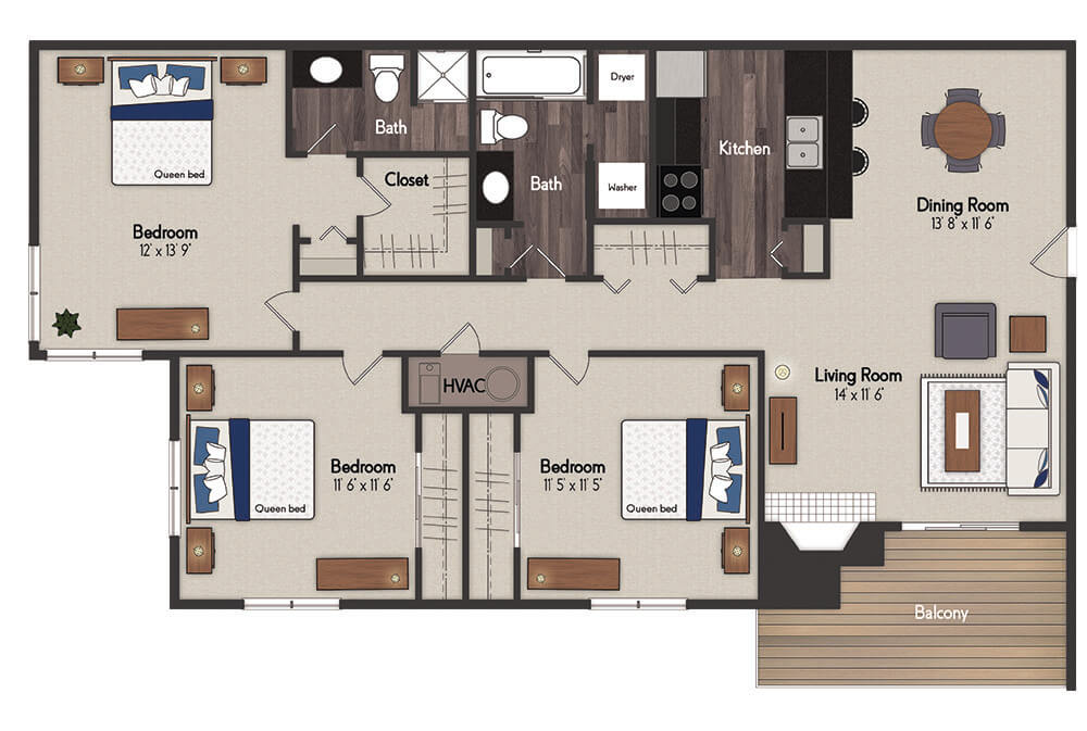 Wycliffe Cottonwood Floorplan